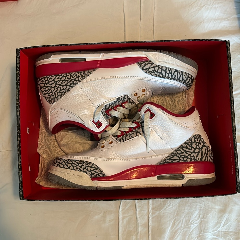 Jordan 3 Cardinal GS